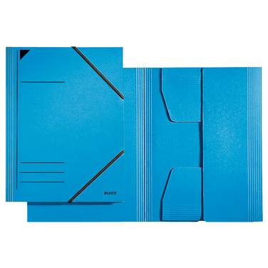 Eckspannermappe DIN A4 Karton blau