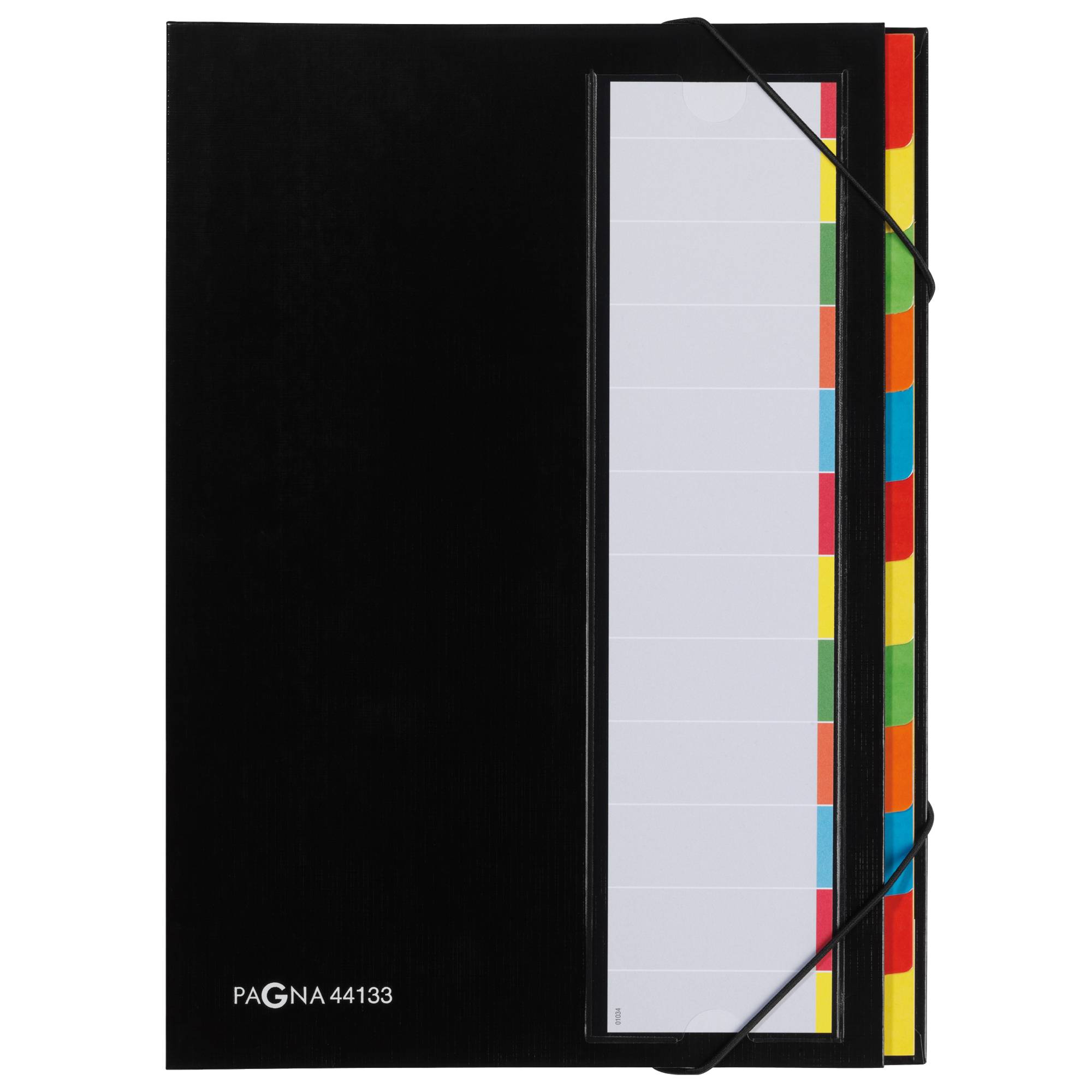 Ordnungsmappe Deskorganizer DIN A4 12Fächer schwarz-0