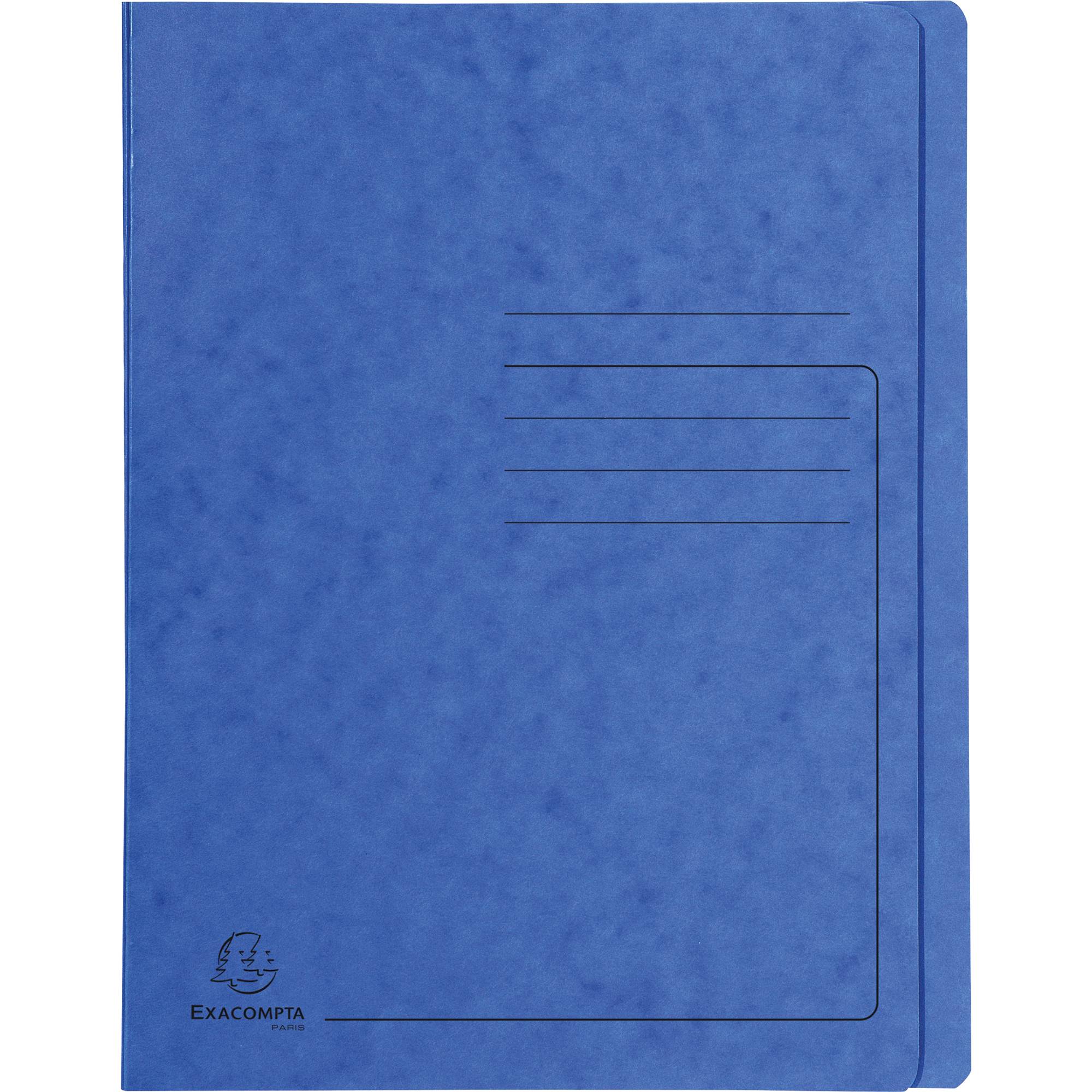 Schnellhefter DIN A4 Karton blau-0