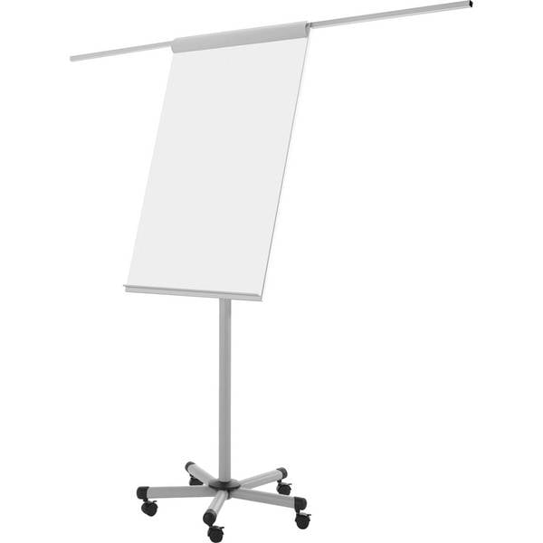 Flipchart ausziehbar magnetisch 70x100 grau