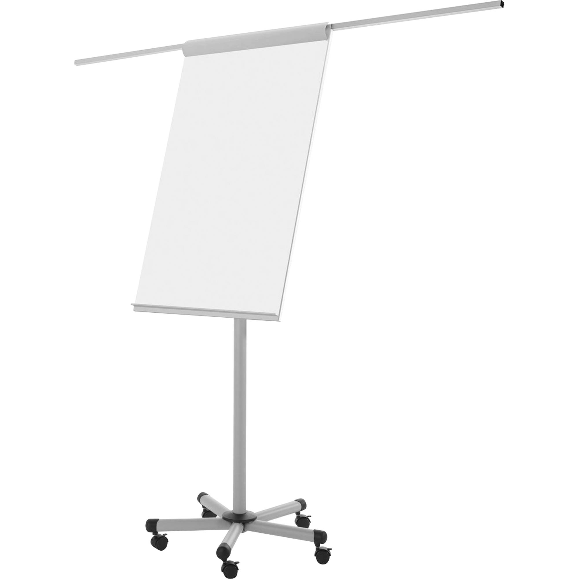 Flipchart ausziehbar magnetisch 70x100 grau-0