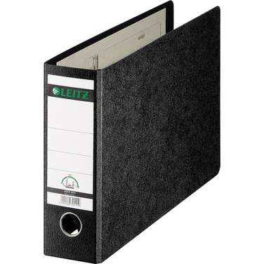 Ordner DIN A4 quer 80mm Pappe schwarz