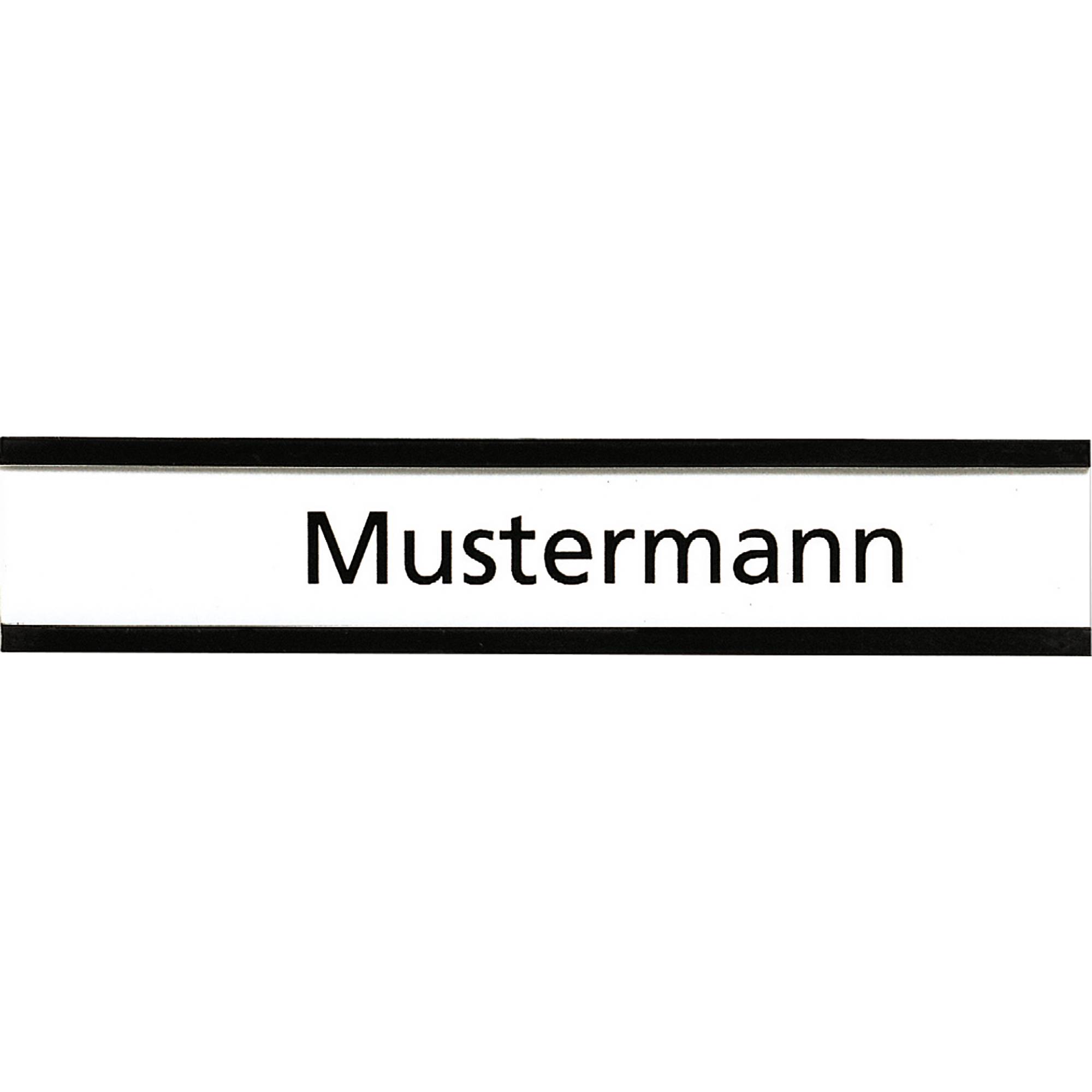 Schild C-Profil magnetisch 30x75mm 10 St./Pack.-0