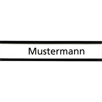 Schild C-Profil magnetisch 30x75mm 10 St./Pack.
