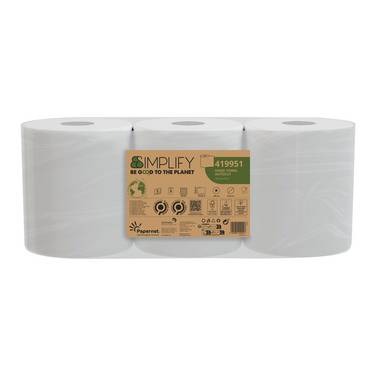 Rollenhandtuch Simplify 2lg. 130m 3St.