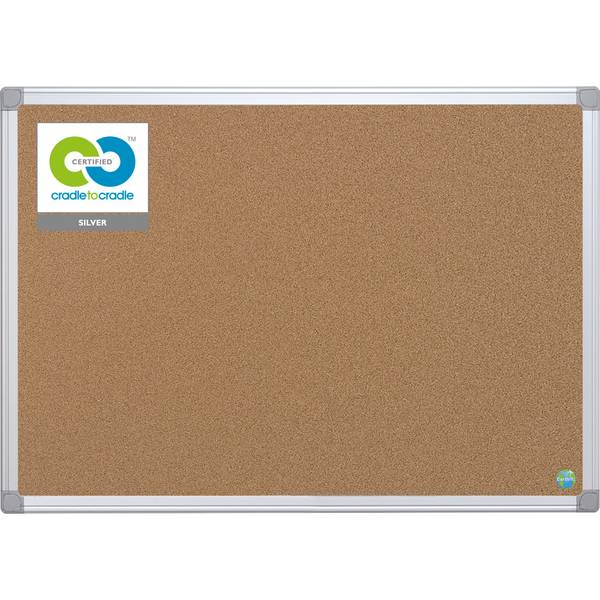 Korktafel Earth 240x120cm Aluminiumrahmen