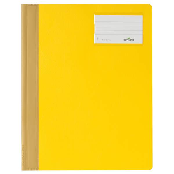DURABLE Schnellhefter 250004 DIN A4 Polyethylen gelb