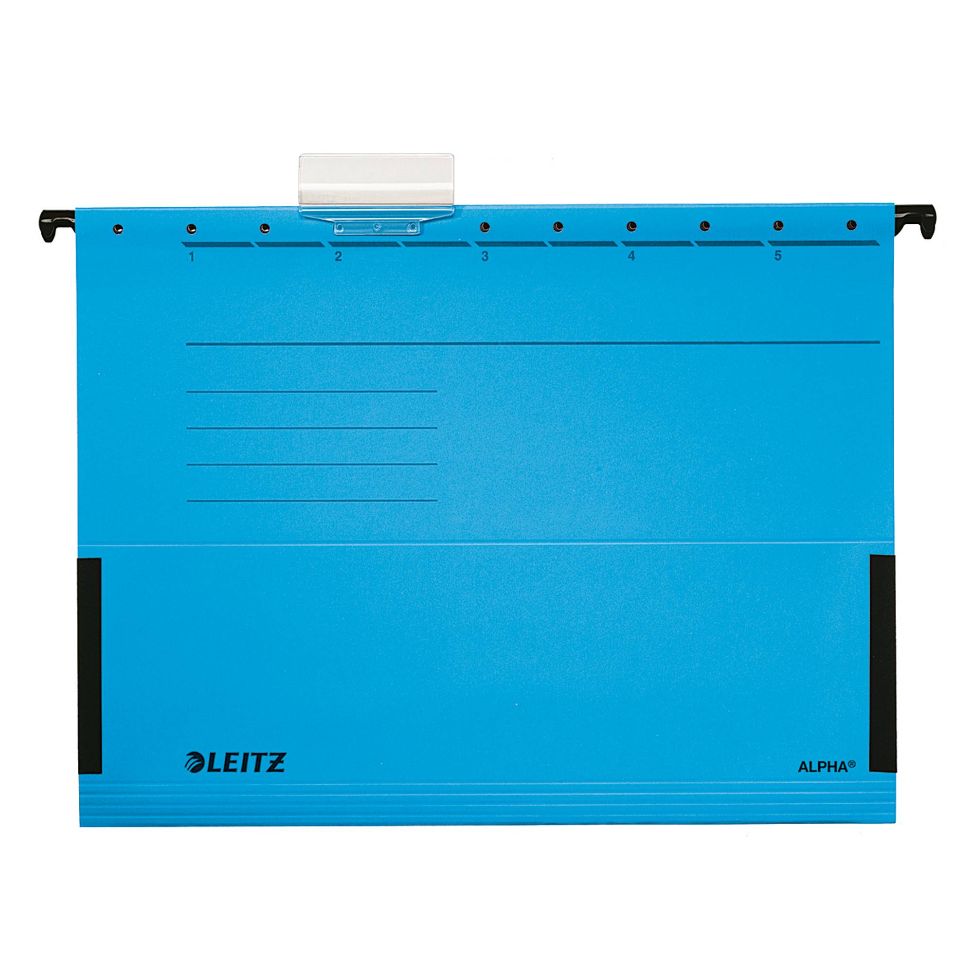 Hängetasche ALPHA A4 Karton blau 25 St./Pack.-0