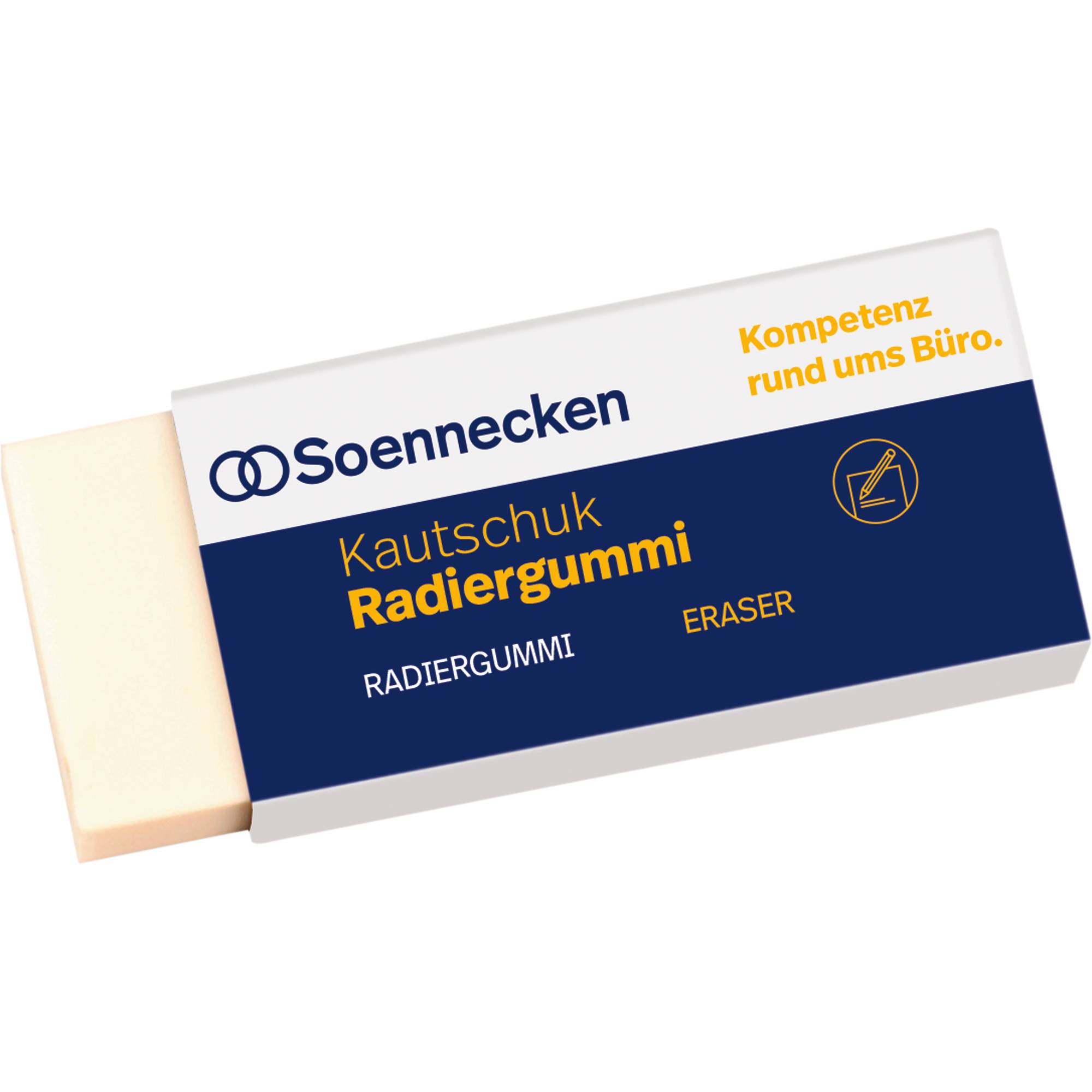 Radierer Kautschuk weiß