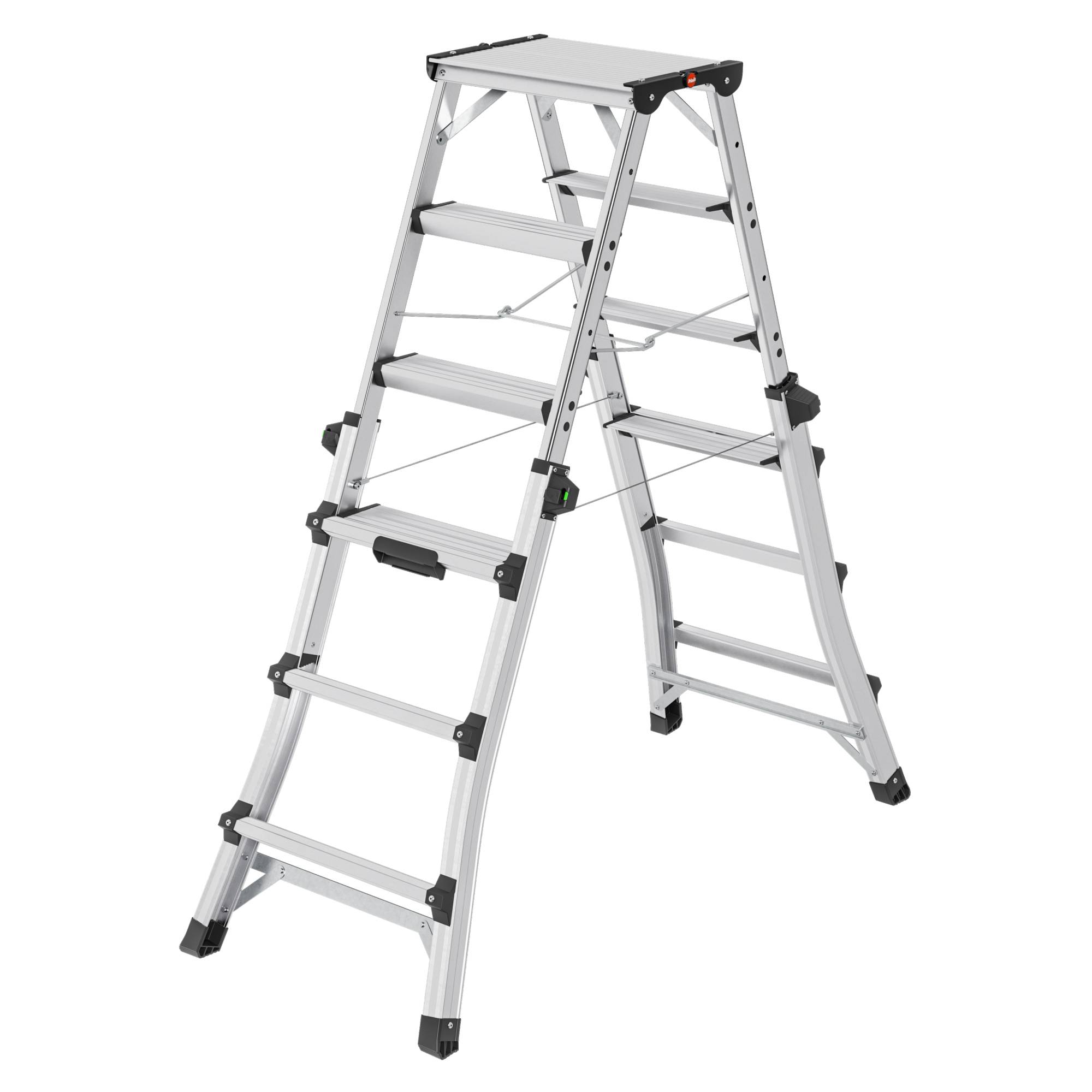 Leiter D100 2x4-6Stufen-0
