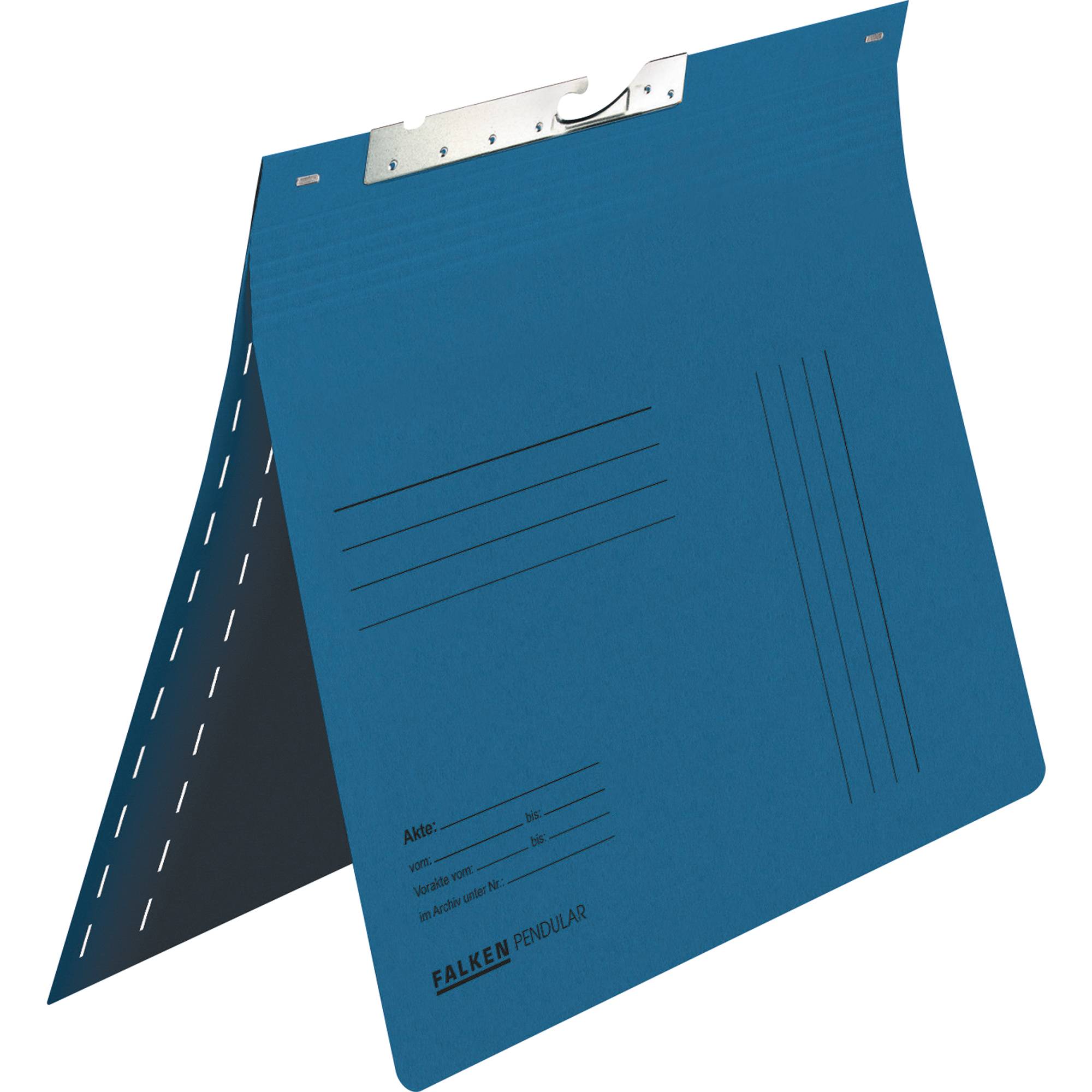 Falken Pendelhefter 15033660 kaufm. Heftung Schlitzstanzung bl-0