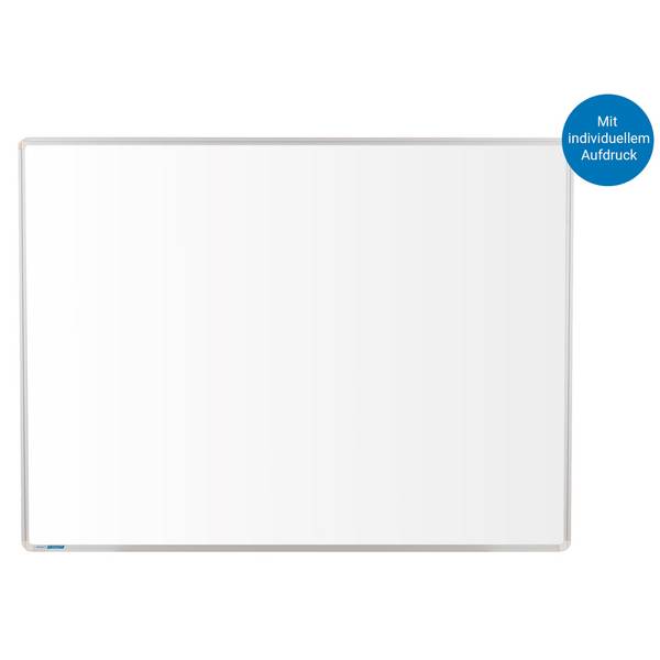 Whiteboard 301x122cm Emaille weiß