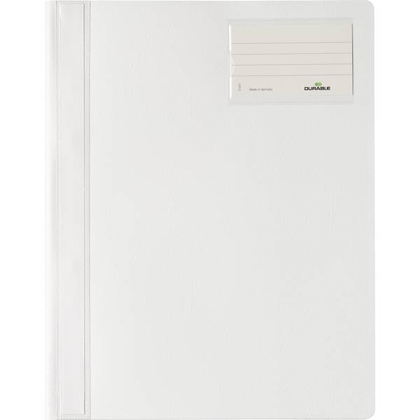 DURABLE Schnellhefter 250002 DIN A4 Polyethylen weiß