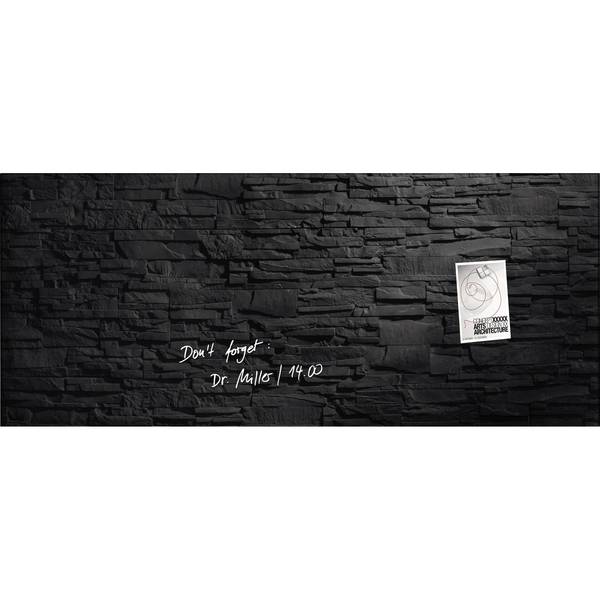 Magnetboard Artverum 1300x550x15 Schiefer