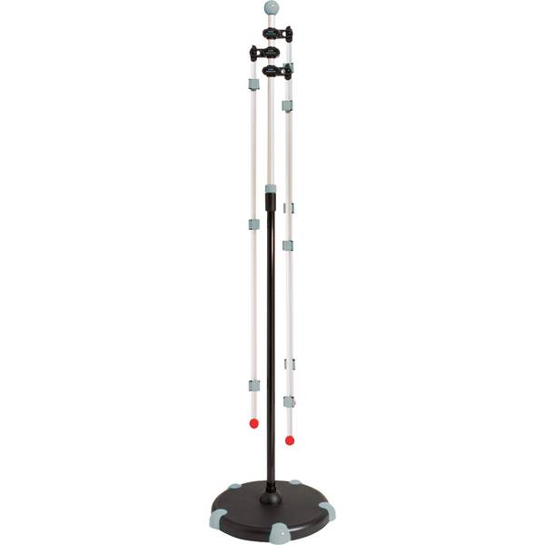 Planhalter Mobilpresenter 3Arme Aluminium grau
