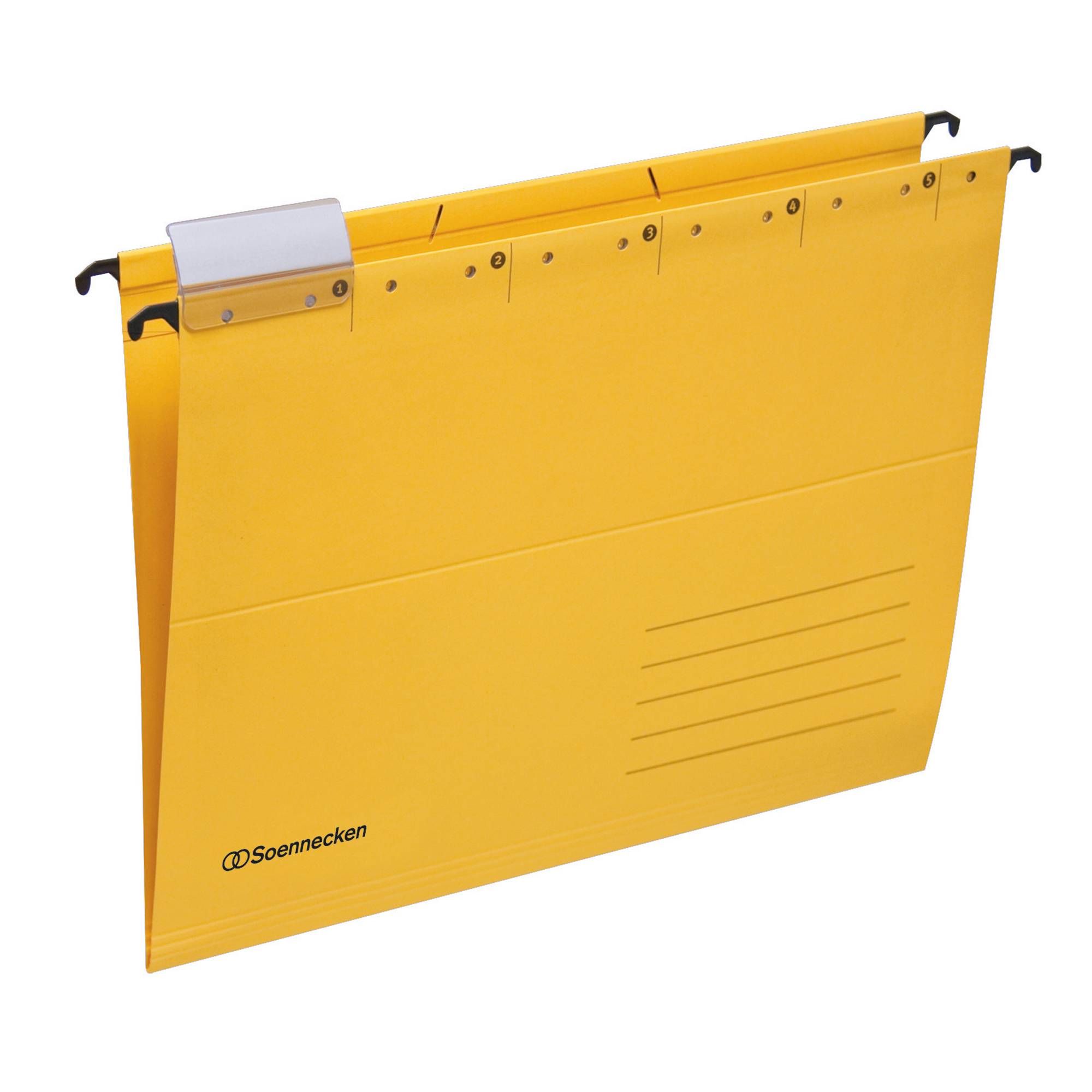 Hängemappe DIN A4 220g RC Karton ge 25 St./Pack.-0