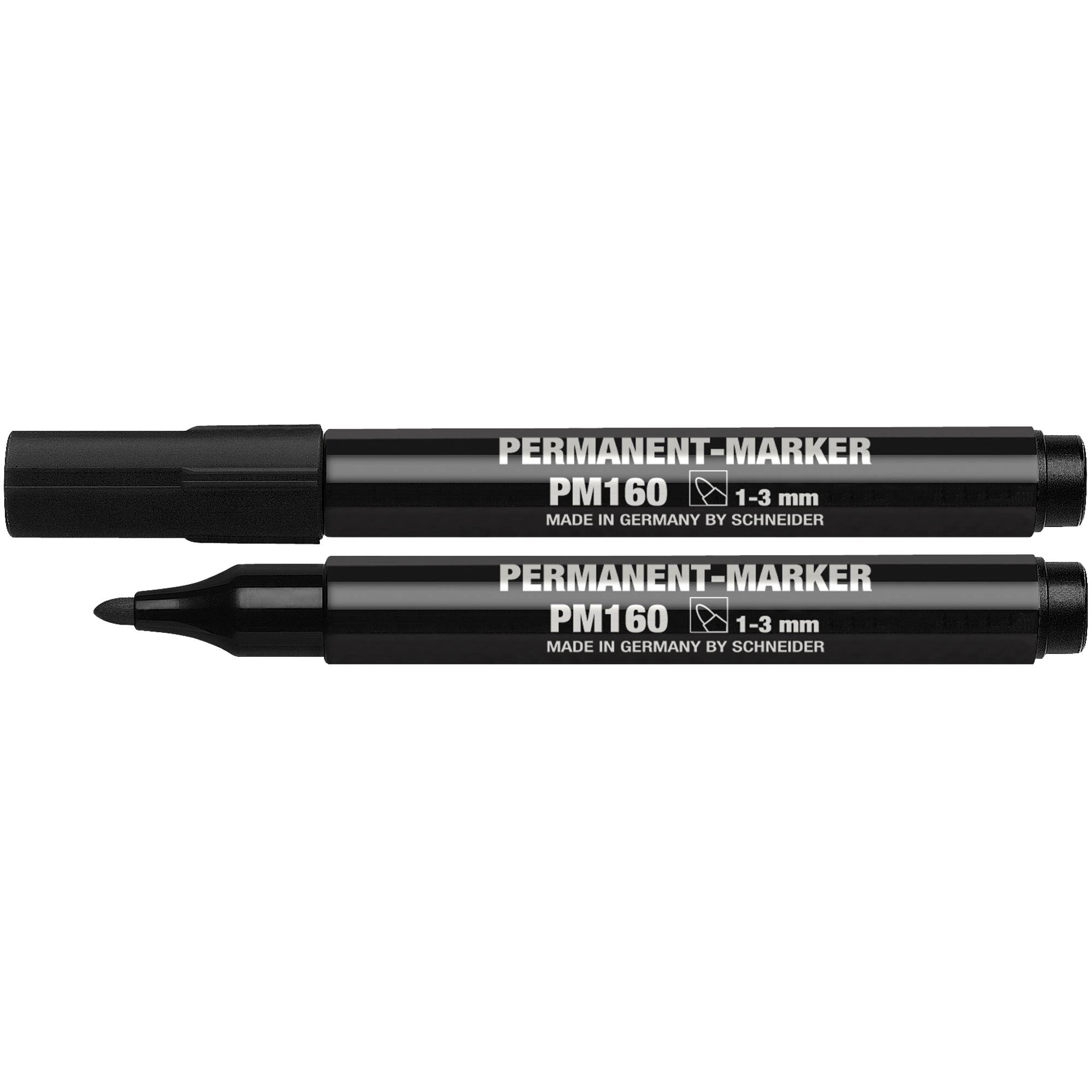 Permanentmarker Maxx 160 Rundspitze 1-3mm schwarz-0