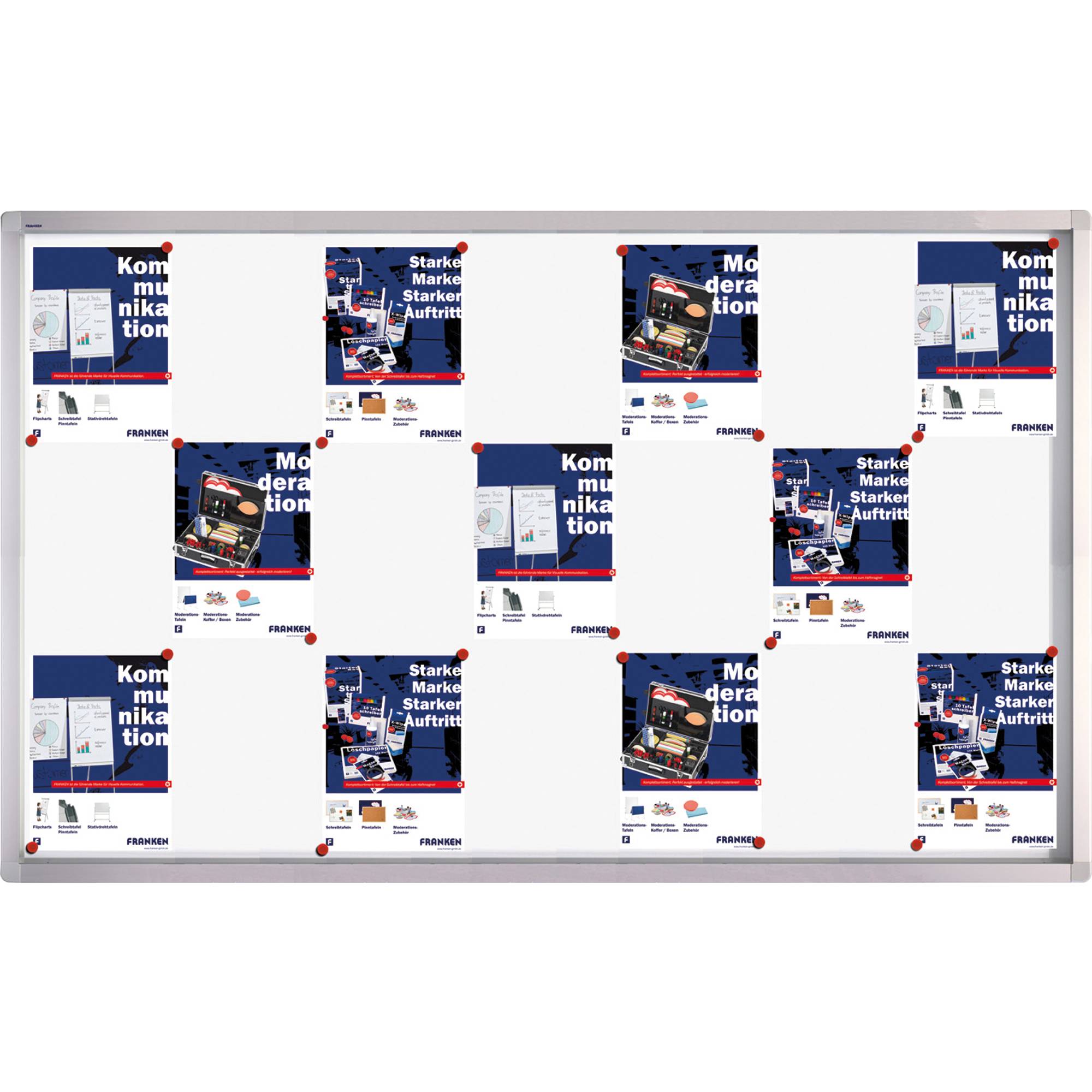 Schaukasten 99x206,5x4,6cm Schreibtafel-0
