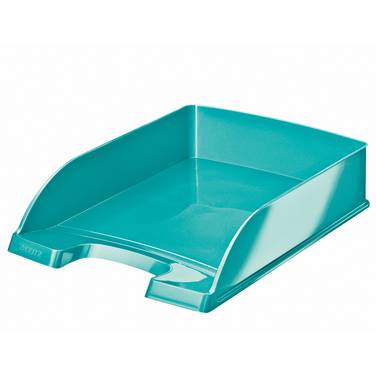 Briefablage WOW Plus DIN A4 stapelbar PS eisblau
