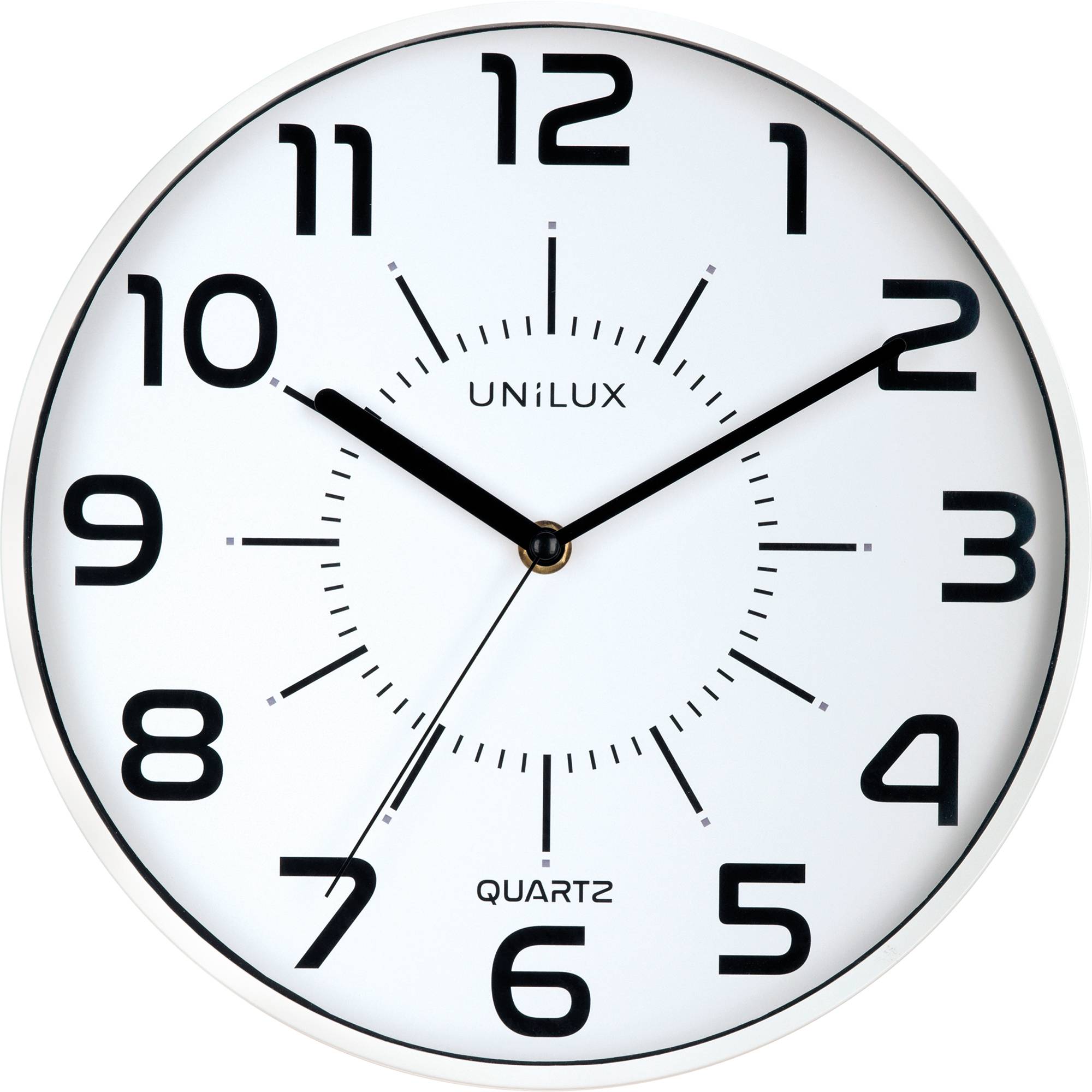 Wanduhr POP WHITE +Batterien weiß-0