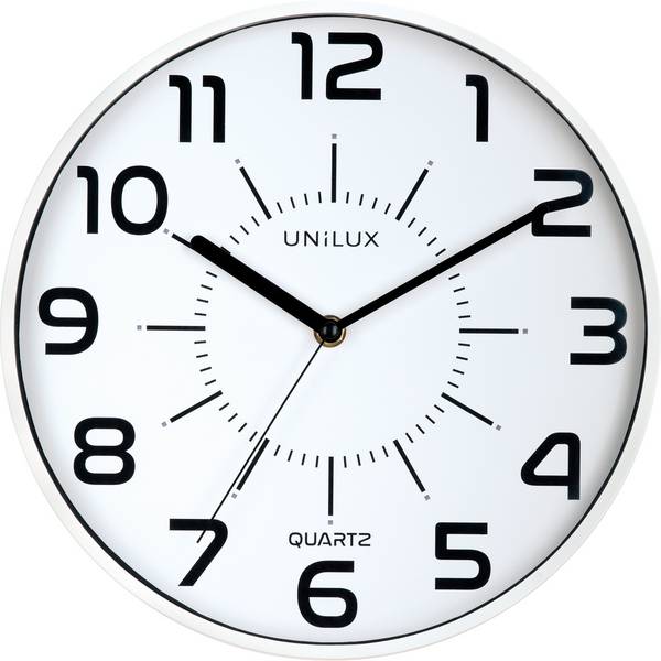 Wanduhr POP WHITE +Batterien weiß