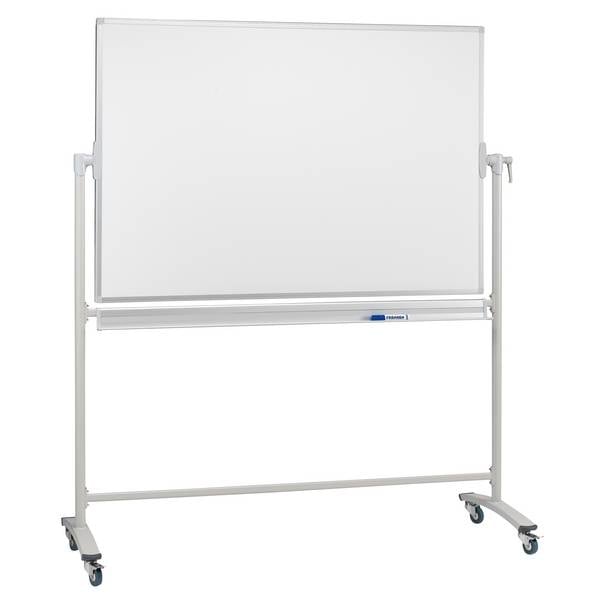 Whiteboard 150x100cm drehbar emailliert weiß