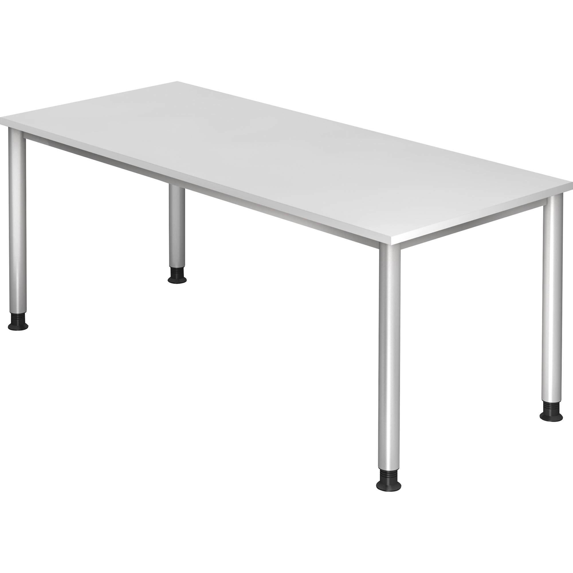 Schreibtisch 180x80cm weiß-0