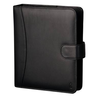 Timer Compact 22x24cm Vollrindleder schwarz