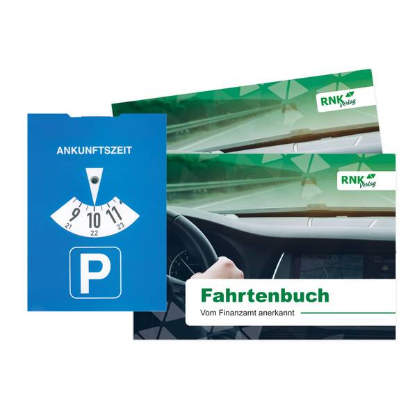 Fahrtenbuch PKW A6  quer 2St +Parkscheibe