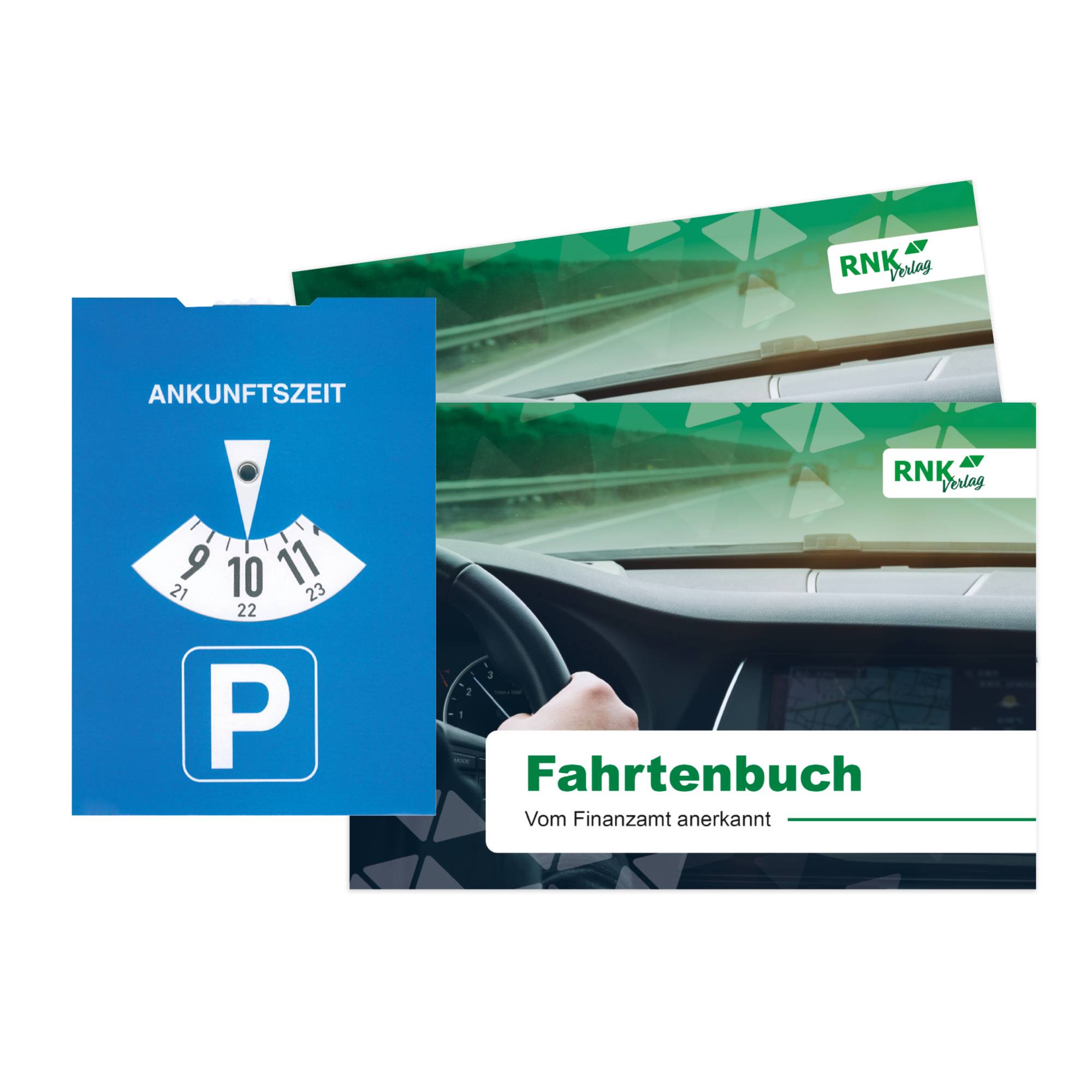 Fahrtenbuch PKW A6 quer 2St +Parkscheibe-0