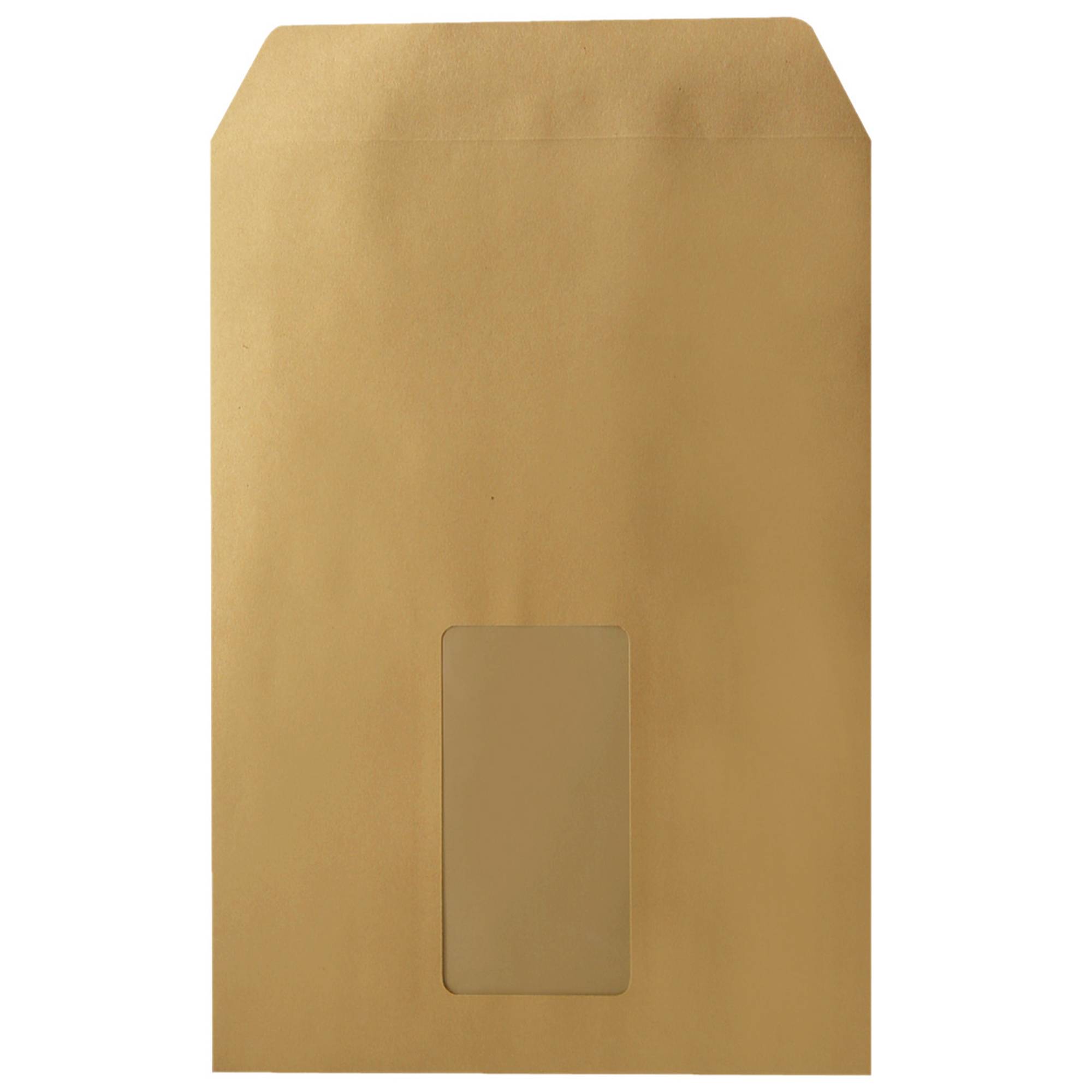Versandtasche C5 90g mF sk natronbraun 500 St./Pack.-0