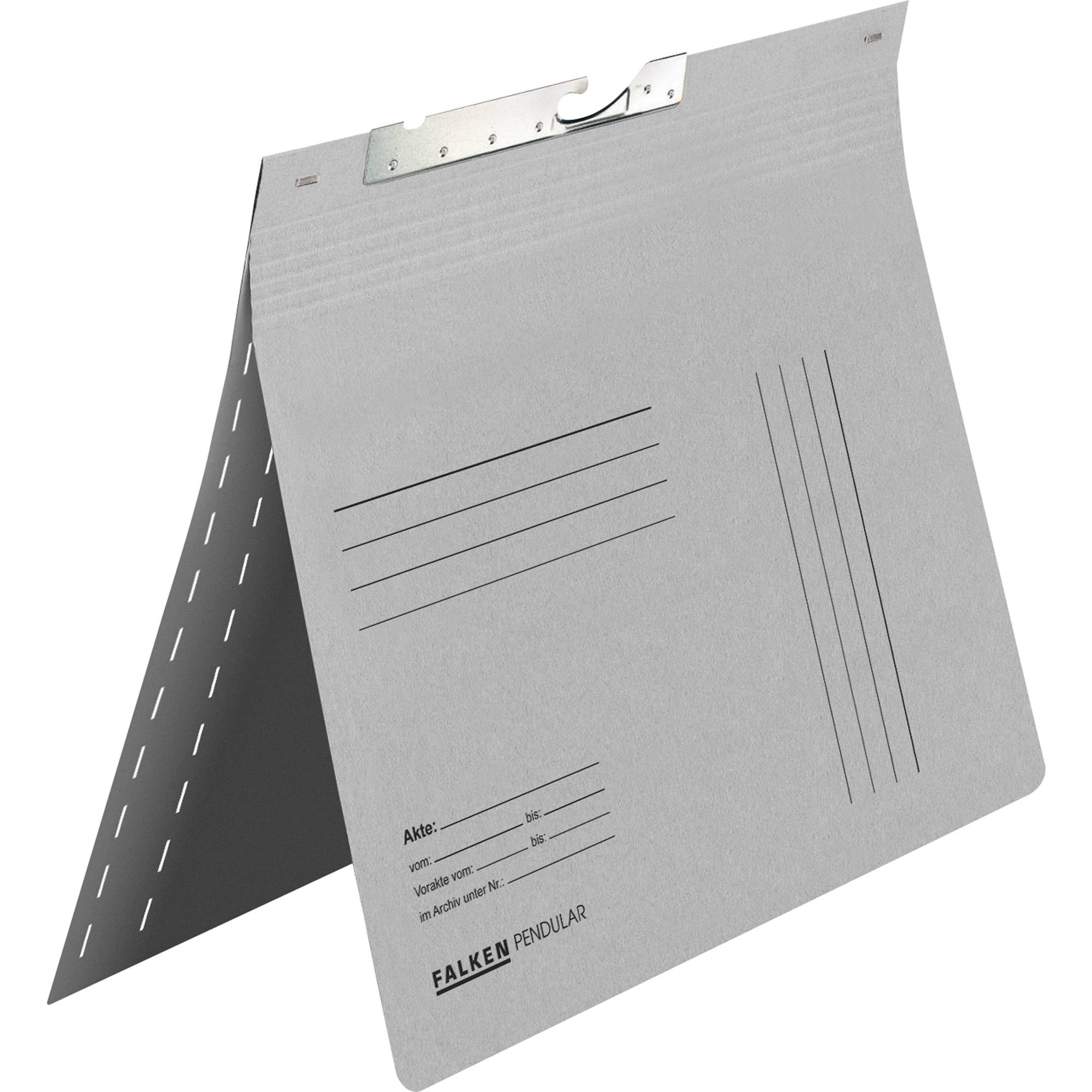 Pendelhefter kaufm./Behördenheftung grau-0