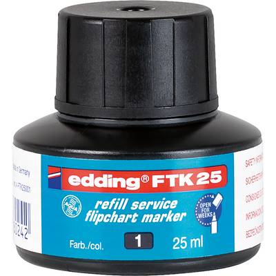 edding Nachfülltusche 4-FTK25001 25ml schwarz-0