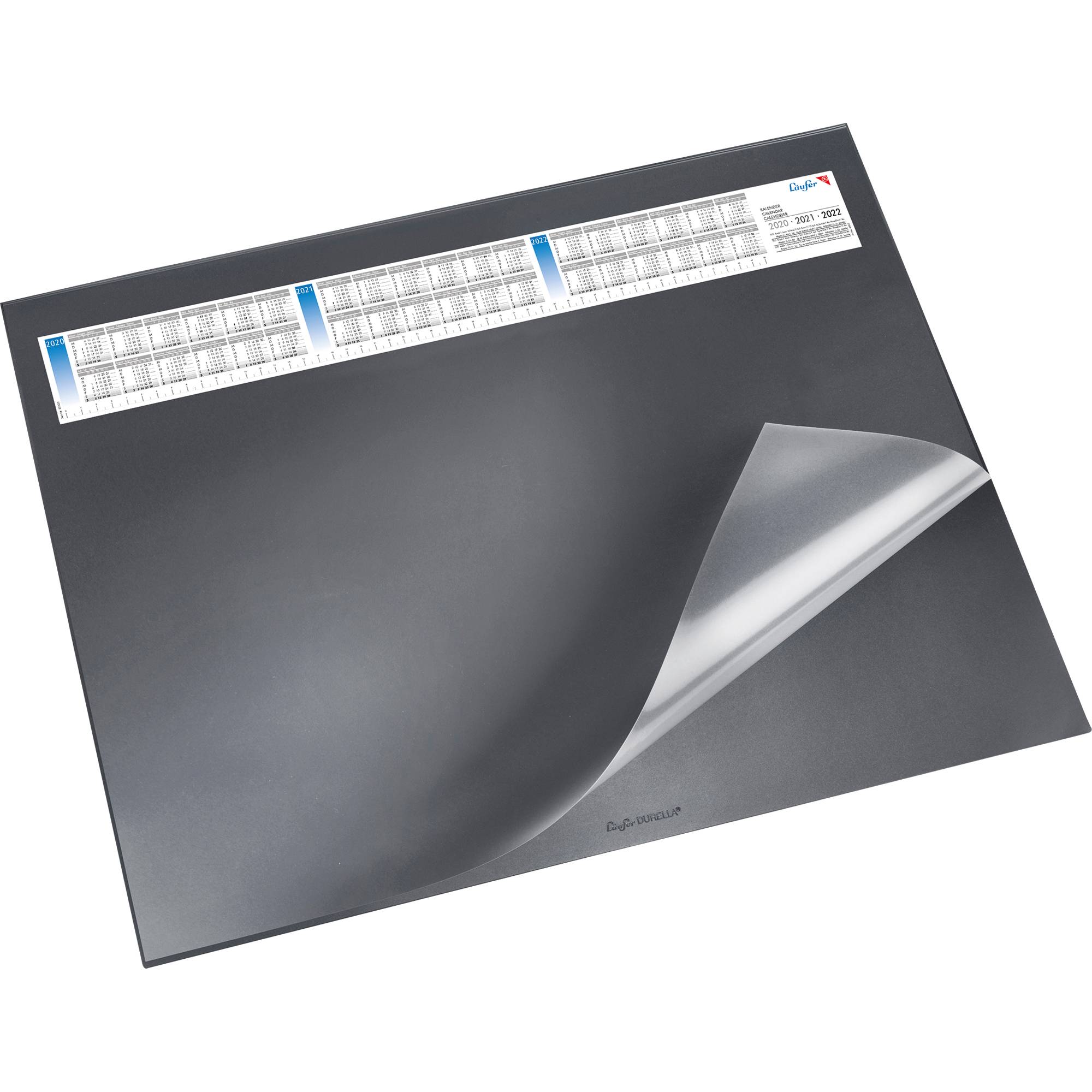 Schreibunterlage Durella DS 52x65cm +Vollsichtfolie sw-0