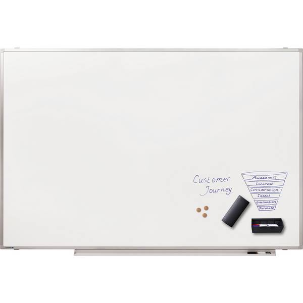 Whiteboard Professional 150x100cm Ablageschale