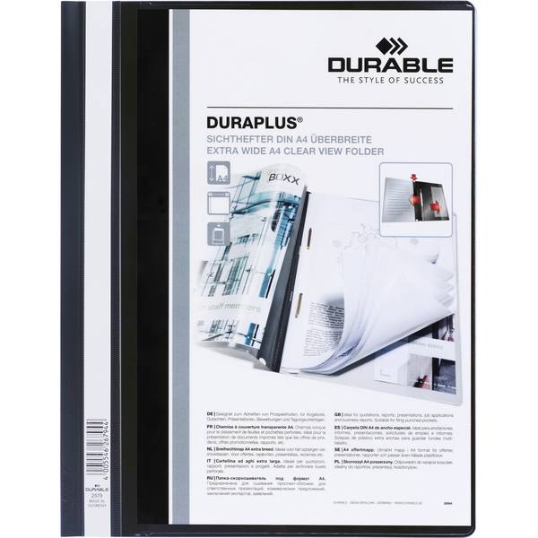 Angebotshefter DURAPLUS A4 schwarz