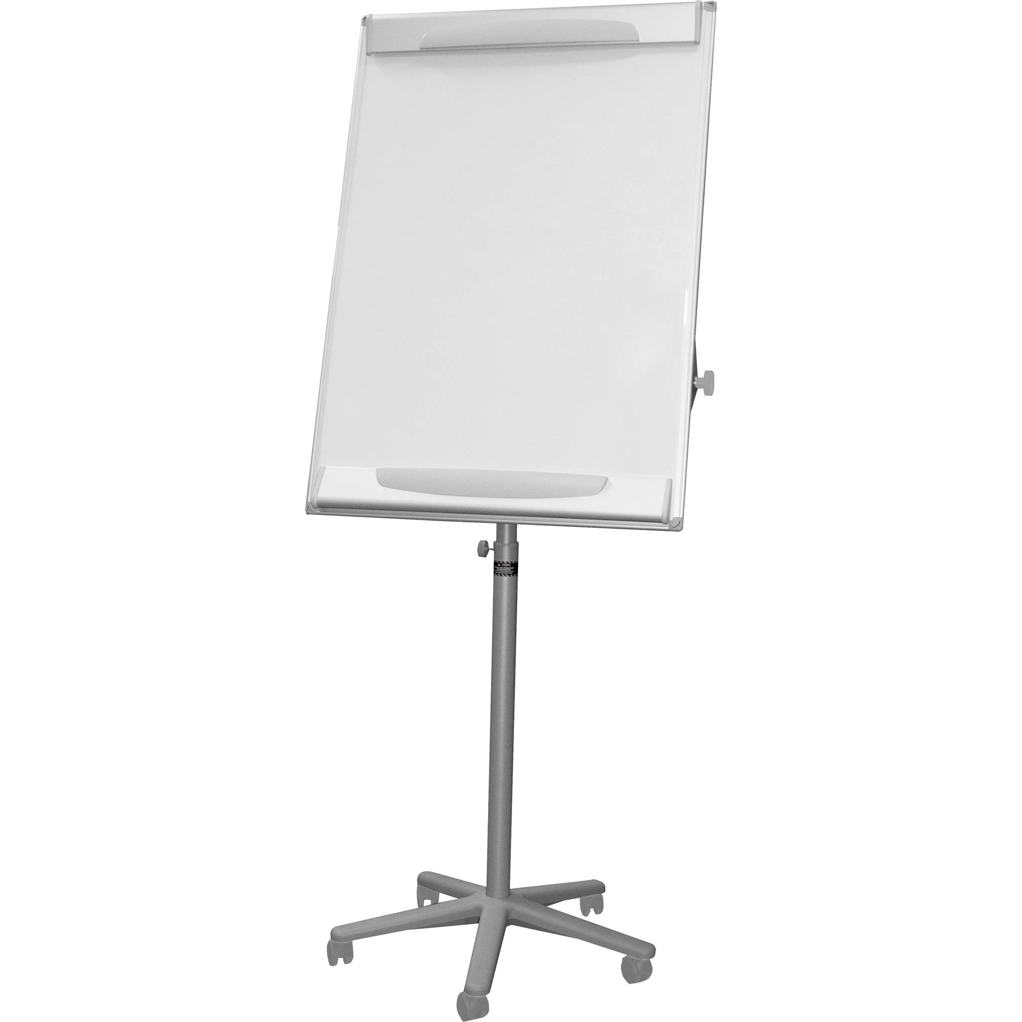 Flipchart mobil magnetisch 70x100cm grau-0