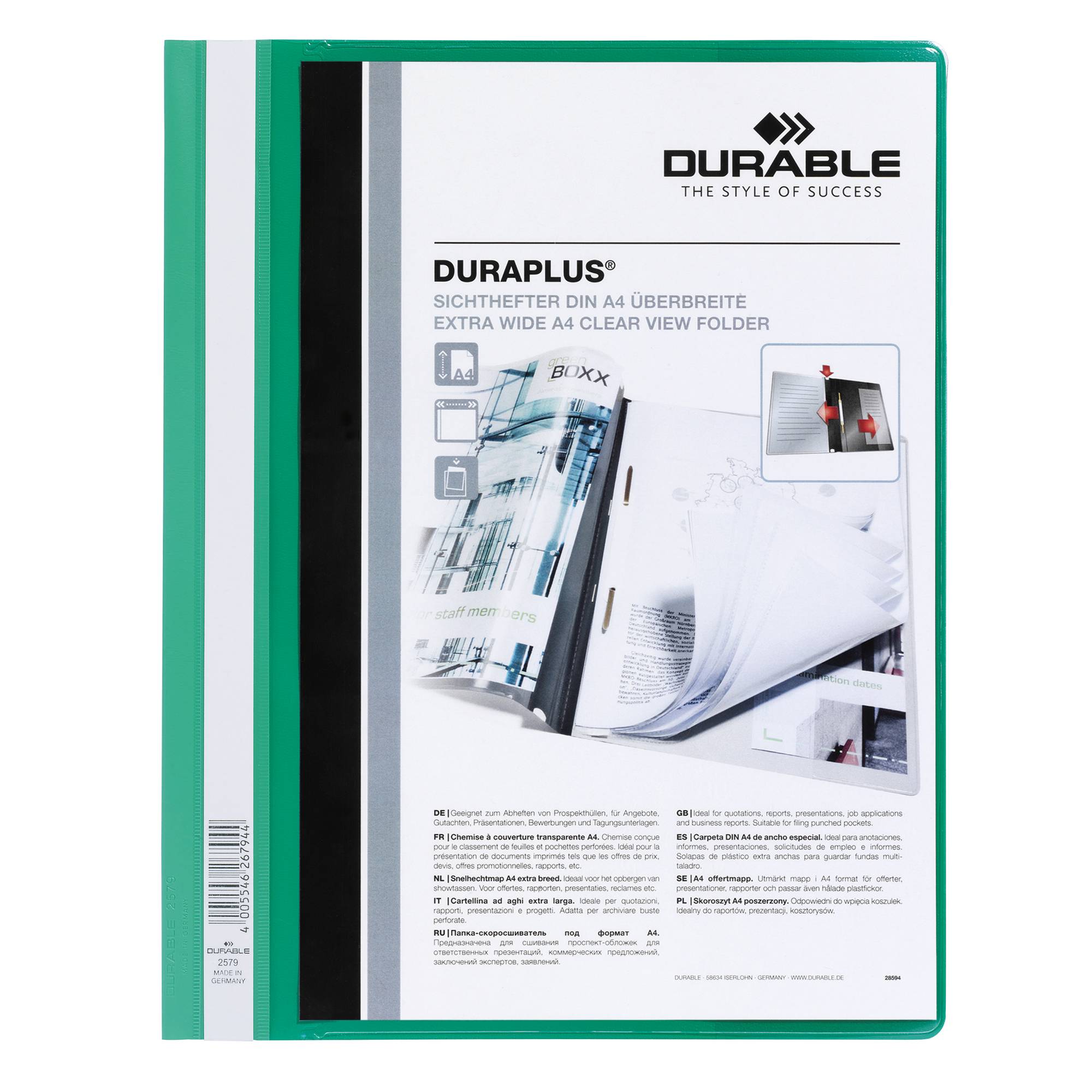 Angebotshefter DURAPLUS A4 grün-0
