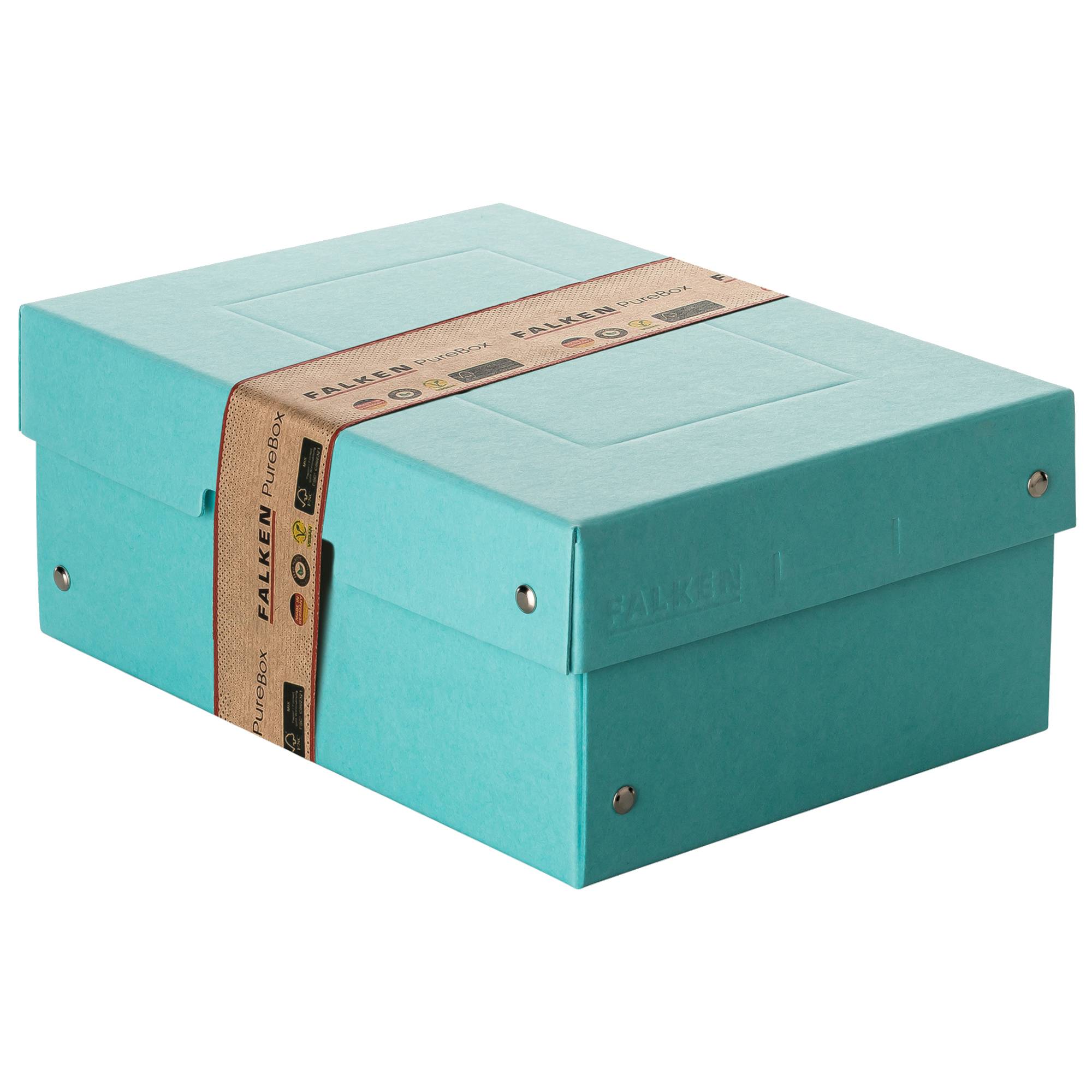 Aufbewahrungsbox PURE Box Pastell A5 100mm azur-0