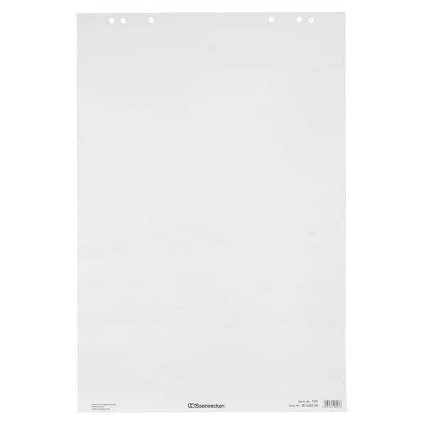 Flipchartblock 68x99cm 20Bl. blanko 5 St./Pack.