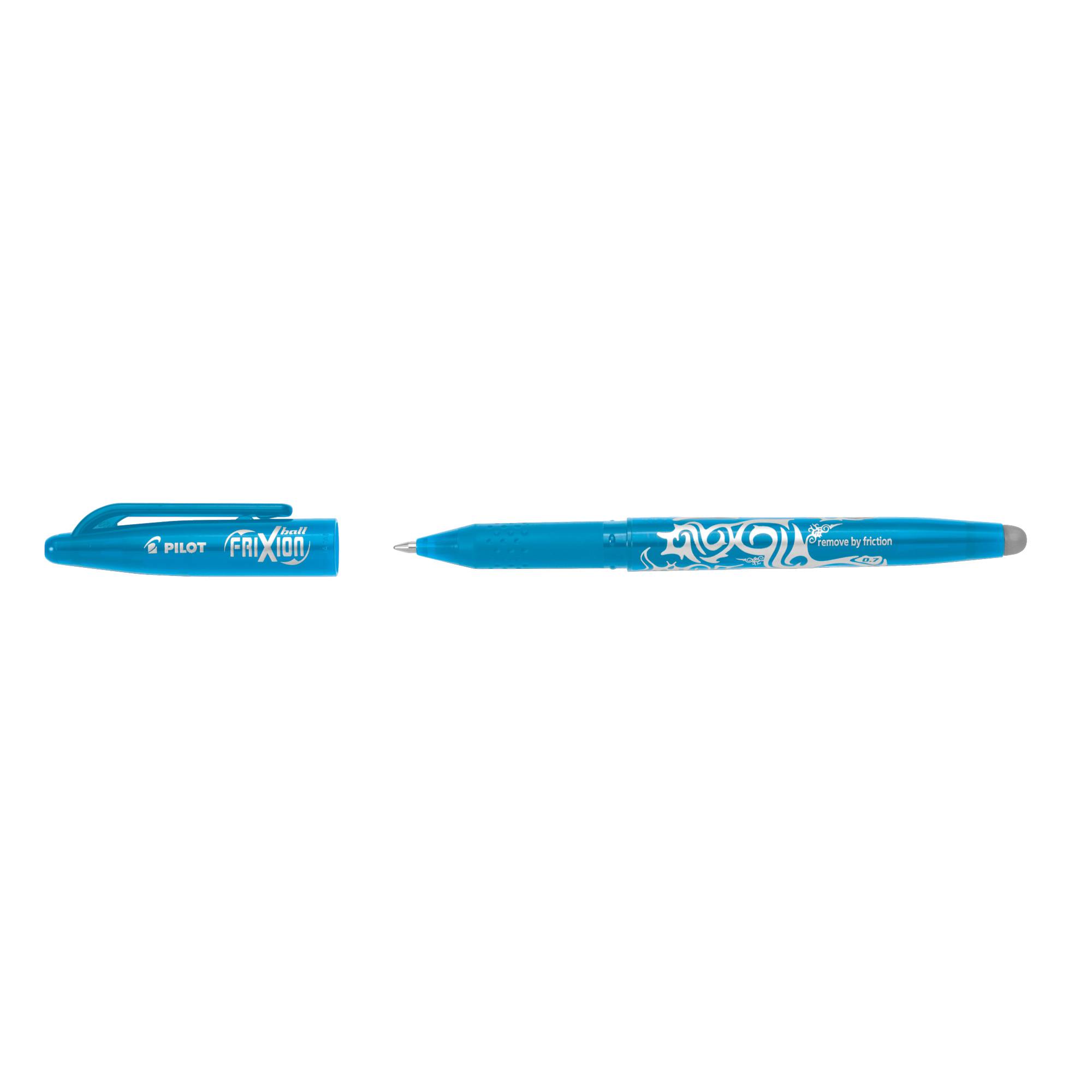 Tintenroller FriXion 0,4mm Kappenmodell hellblau