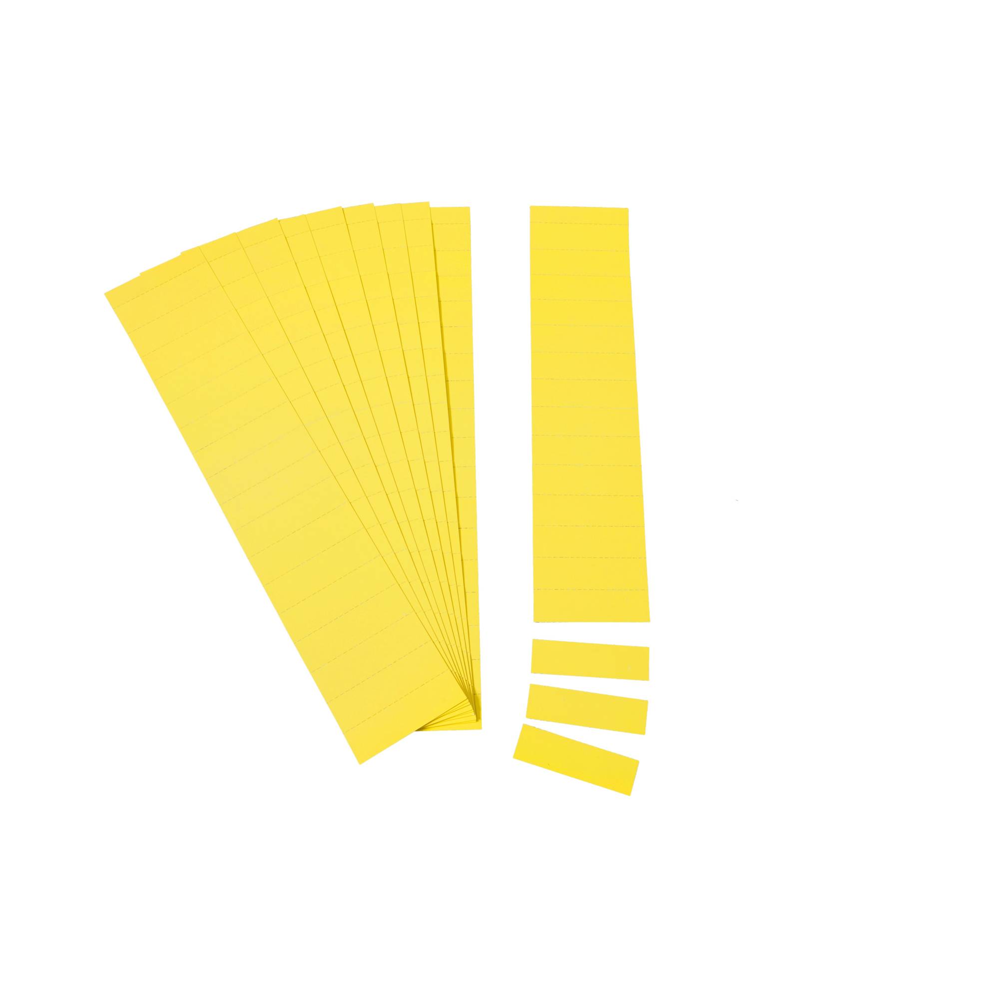 Einsteckkarte 70x17mm zitrone 170 St./Pack.-0