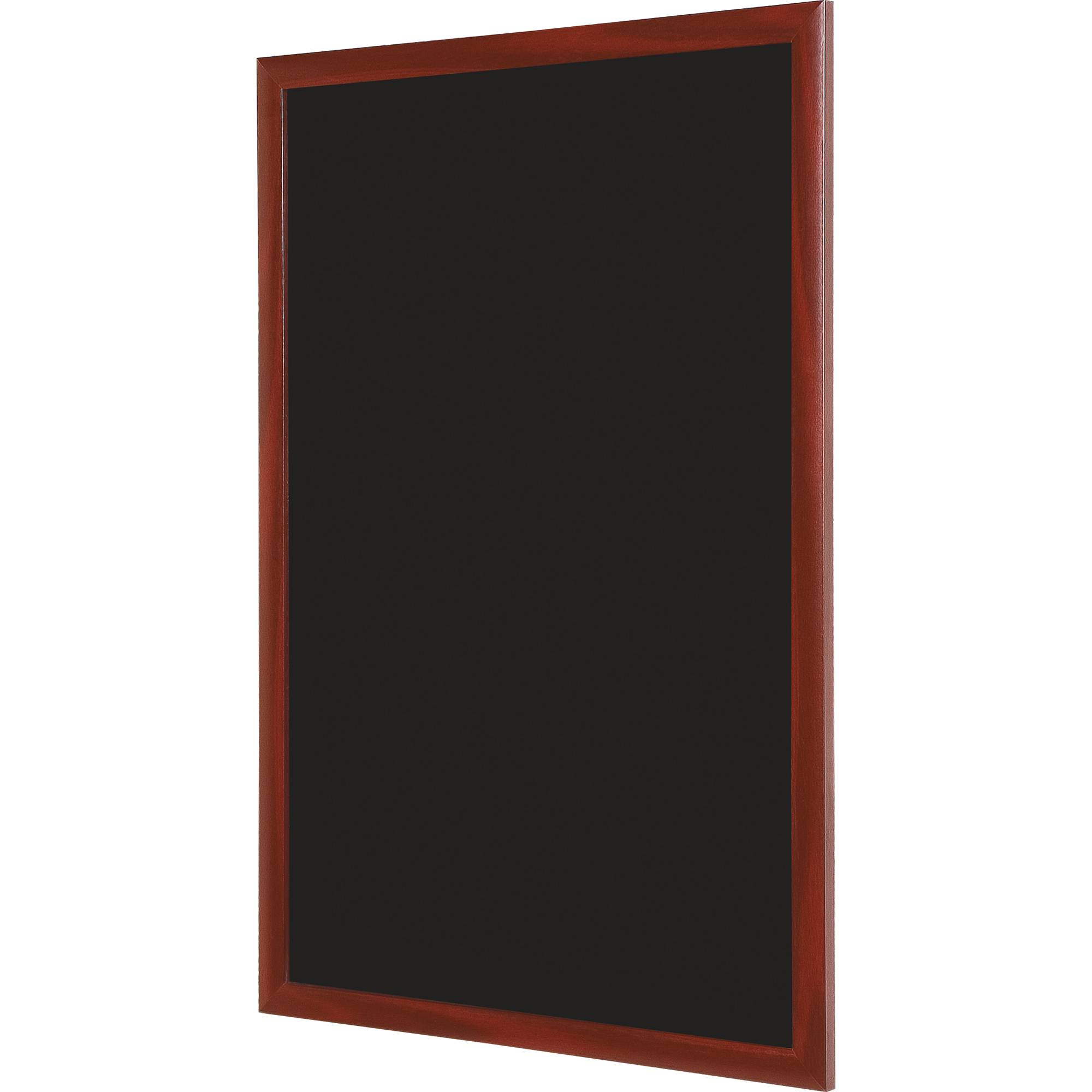 Kreidetafel 100x45cm Holzrahmen kirsch-0
