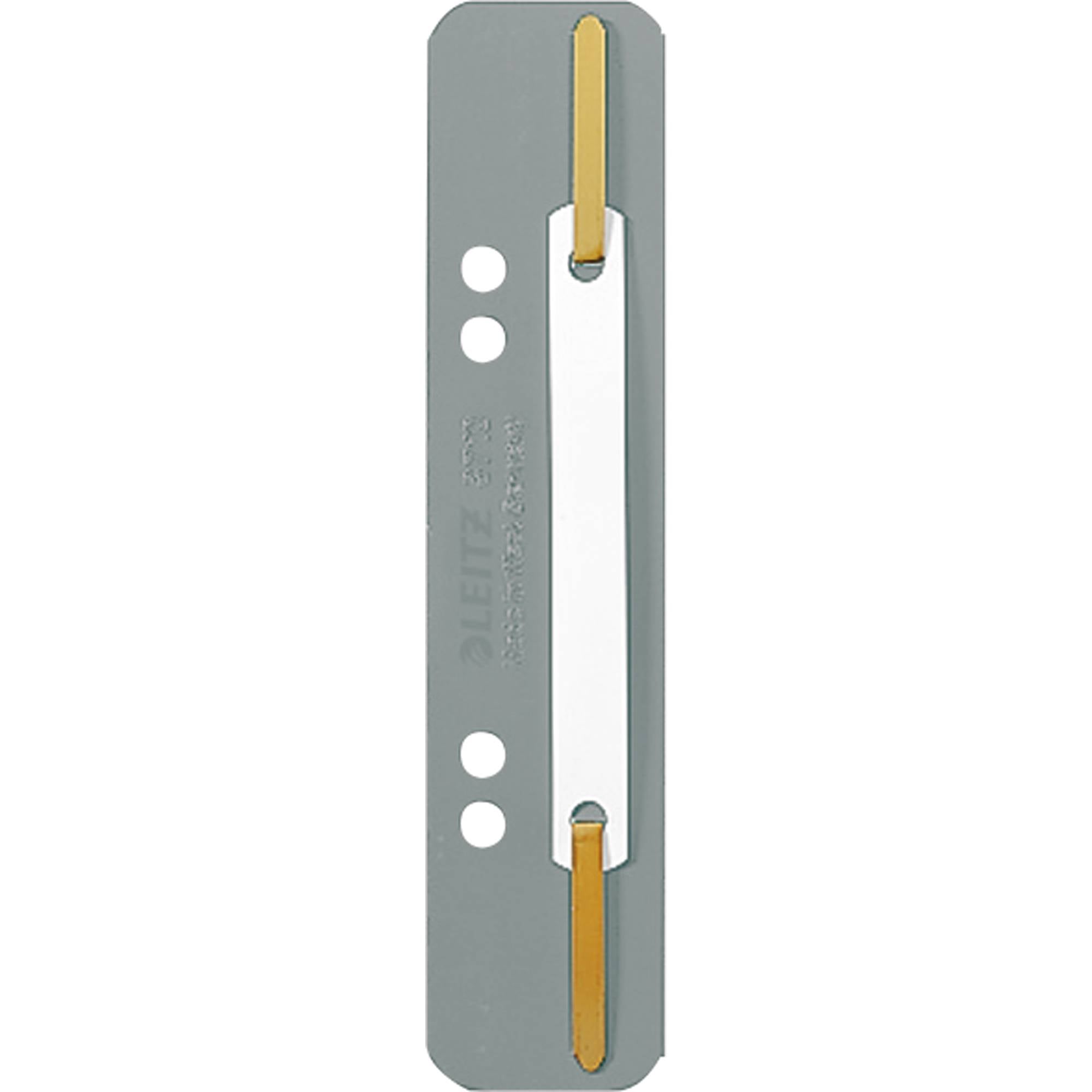 Heftstreifen kurz 35x158mm PP grau 25 St./Pack.-0