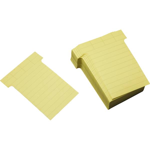 T-Karte 60x85mm gelb 100 St./Pack.