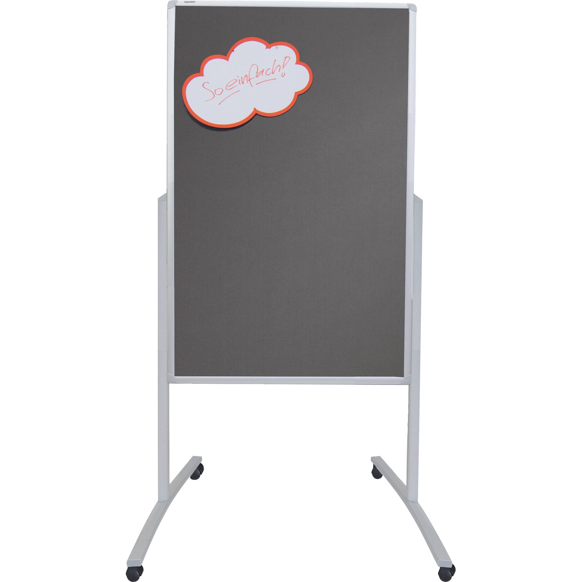 Mulitfunktionstafel PRO mobil 125x78cm Filz gr