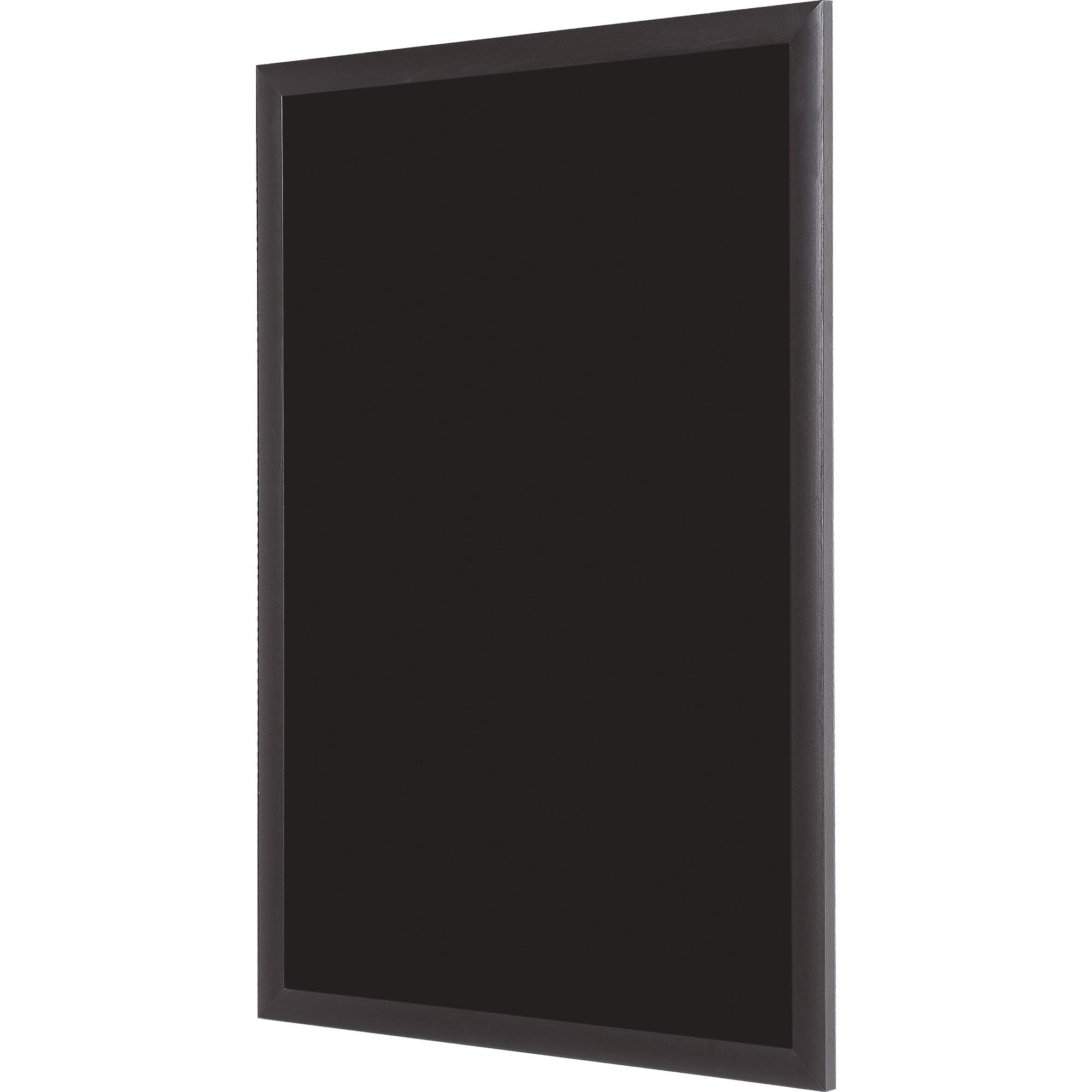 Kreidetafel 100x45cm Holzrahmen schwarz-0