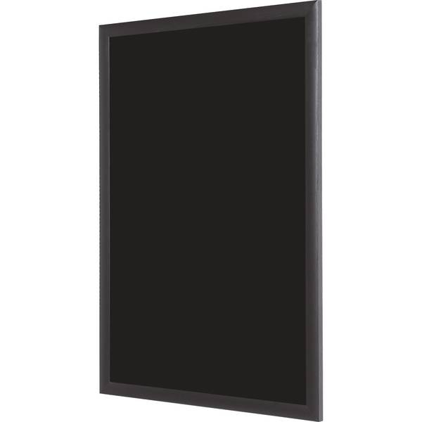 Kreidetafel 100x45cm Holzrahmen schwarz