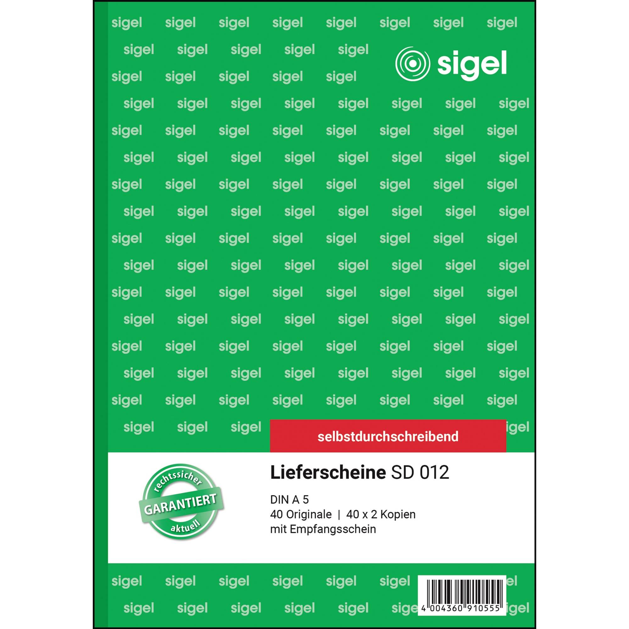 Lieferschein A5 sd 3x40Bl-0
