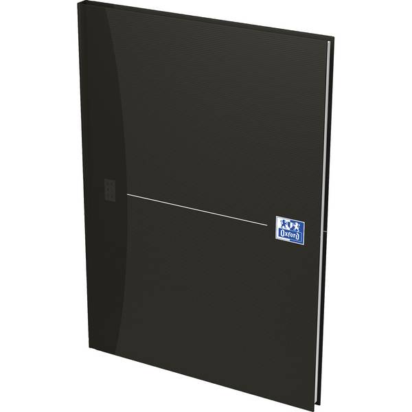 Notizbuch Office Smart Black A4 96Bl. kariert
